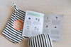 Oohbubs Baby Wrap - Black and White Stripe